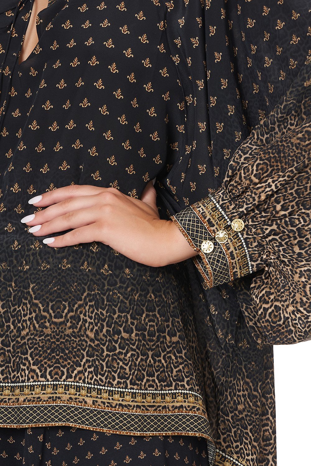 RAGLAN SLEEVE BLOUSE WITH CUFF ROYAL RESIDENCE