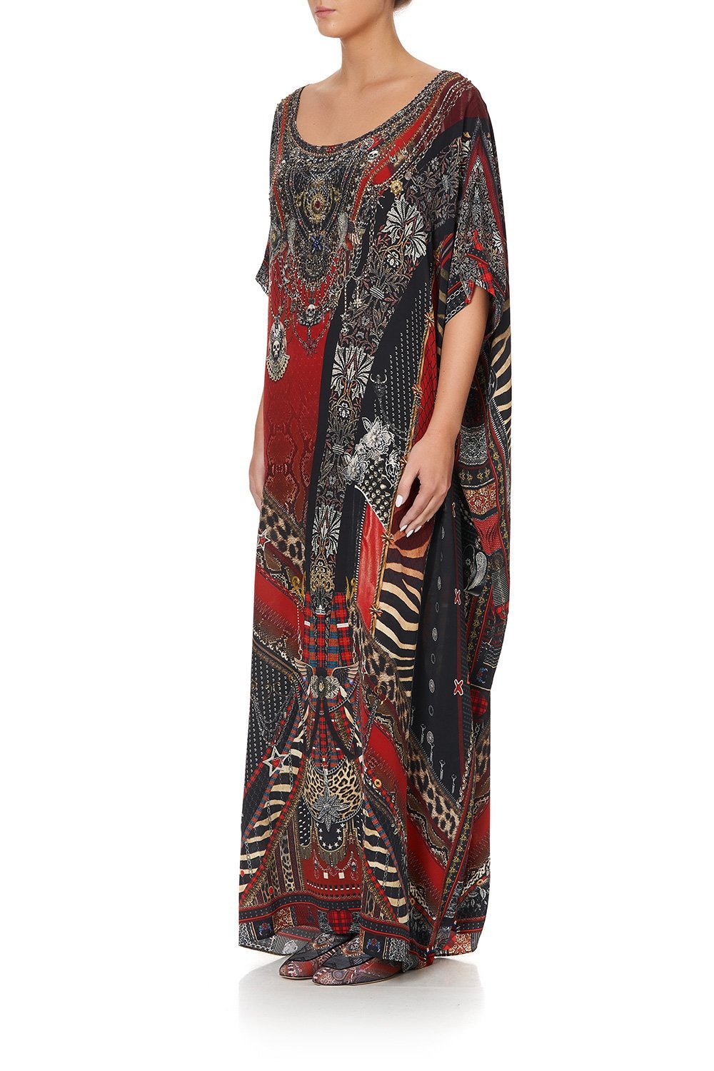 ROUND NECK KAFTAN LONDON CALLING