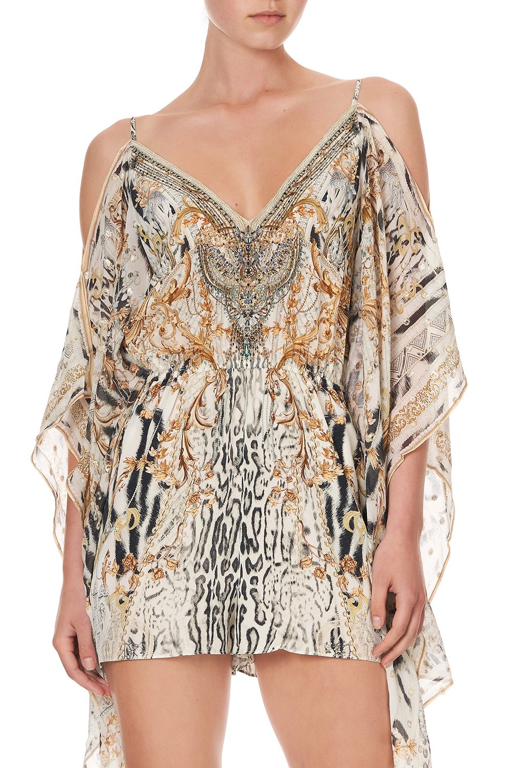 PLAYSUIT WITH SCARF SIDE GATES OF GLORY