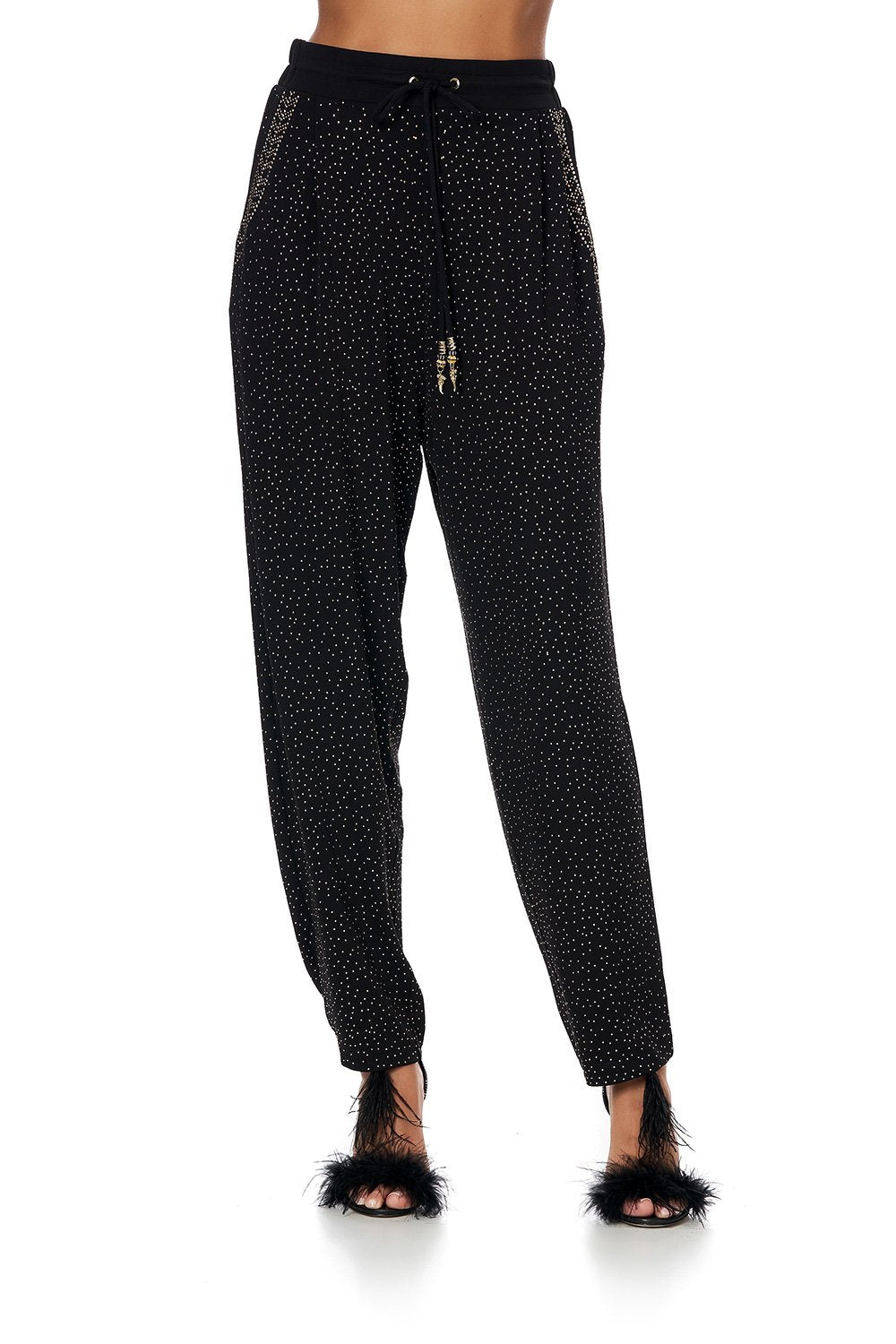 DRAWCORD RELAXED PANT LADY STARDUST