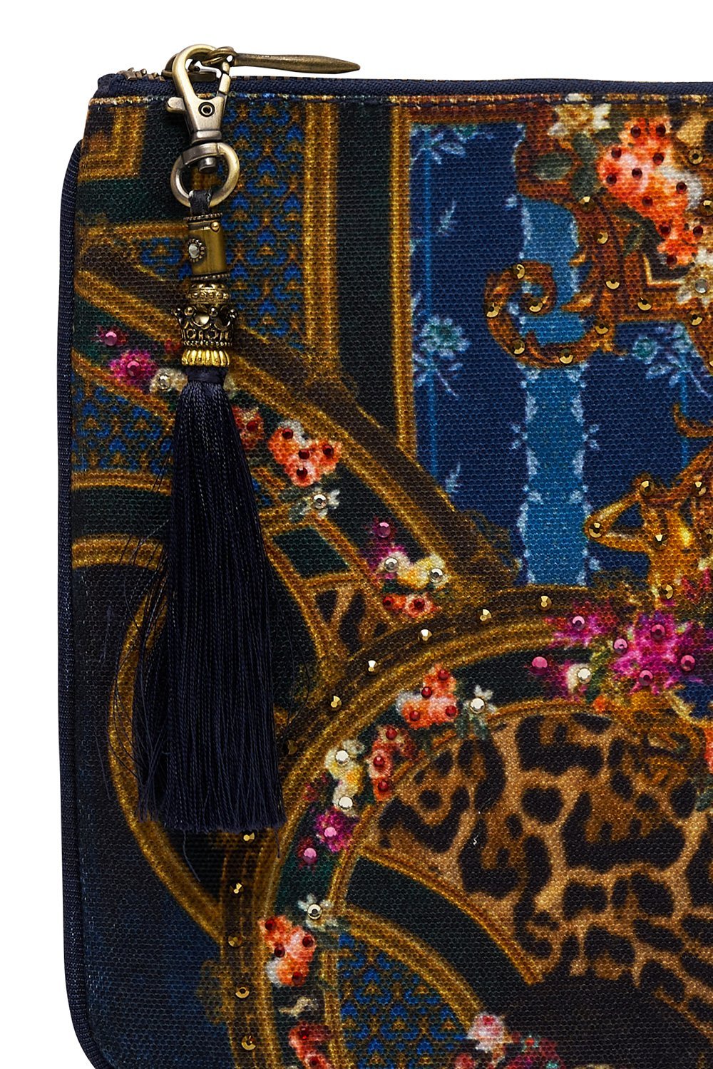 SMALL CANVAS CLUTCH FIELDS OF TREASURE