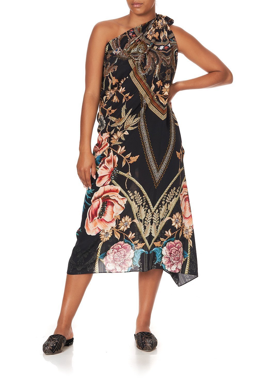 ROUND NECK KAFTAN BELLE OF THE BAROQUE