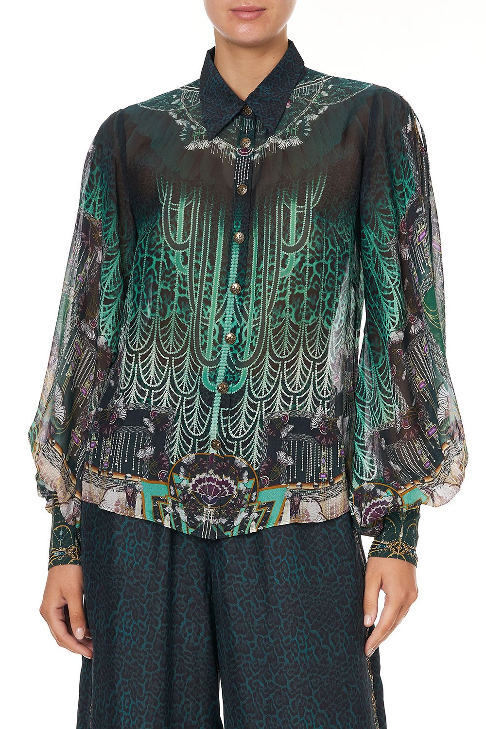 SPLIT SLEEVE BLOUSE FITZGERALDS FLAPPER