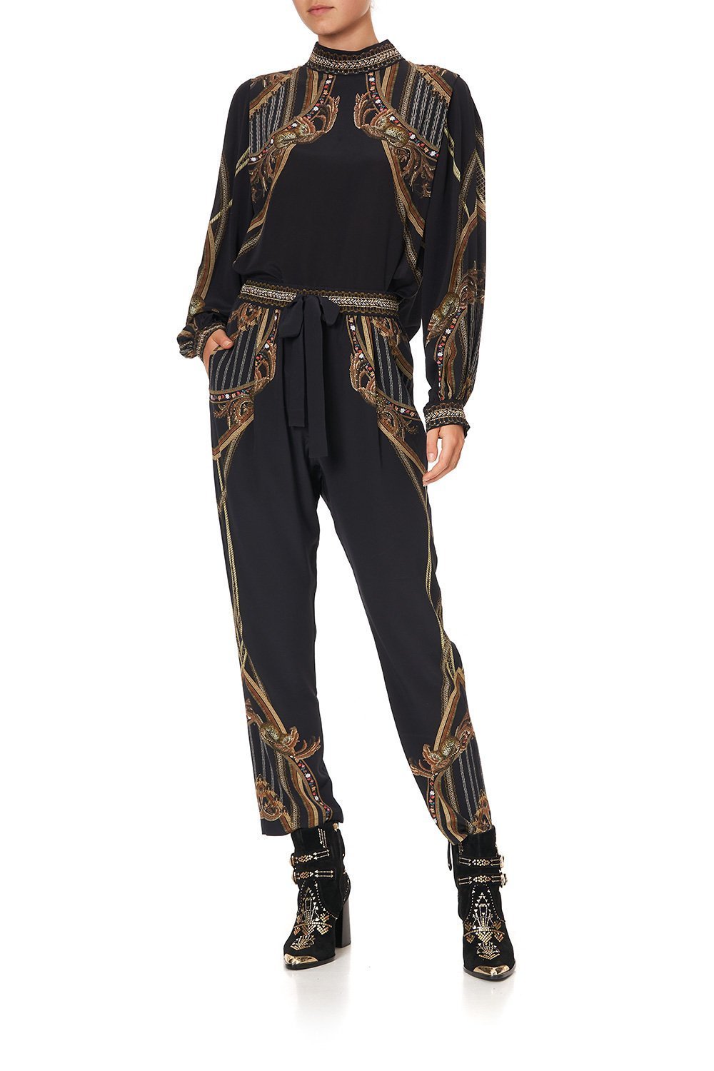 TUCKED SHOULDER TOP BELLE OF THE BAROQUE