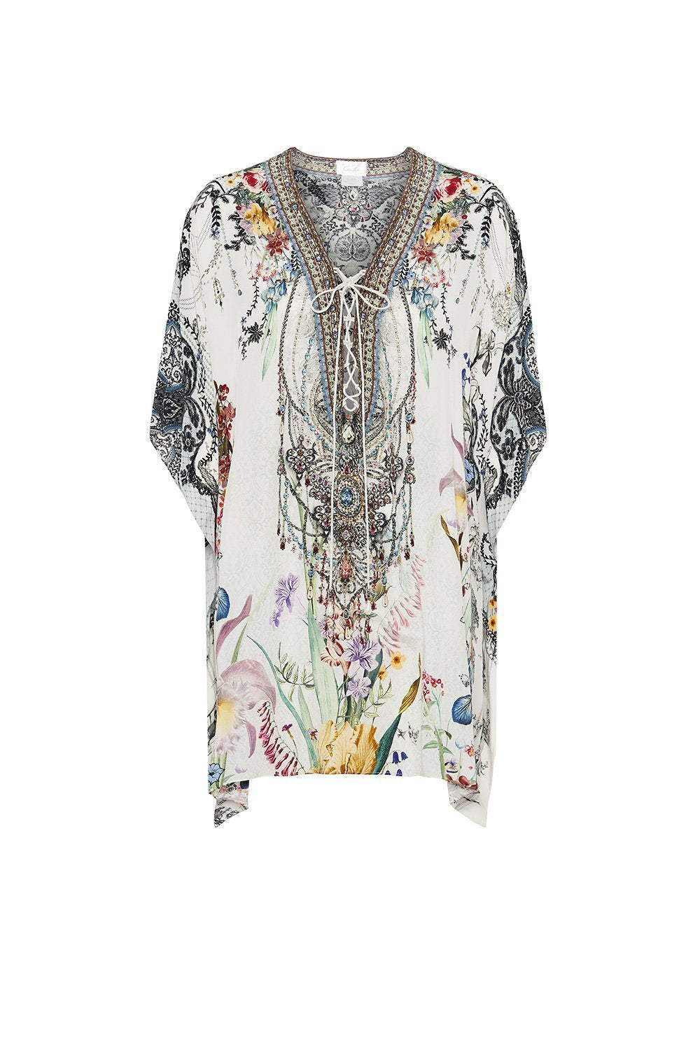 SHORT LACE UP KAFTAN TRUE ROMANCE