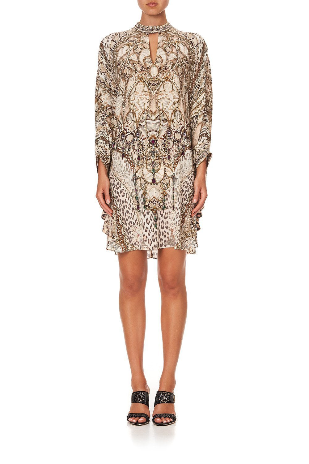 SHORT KAFTAN WITH HIGH NECK ALL IS NOUVEAU