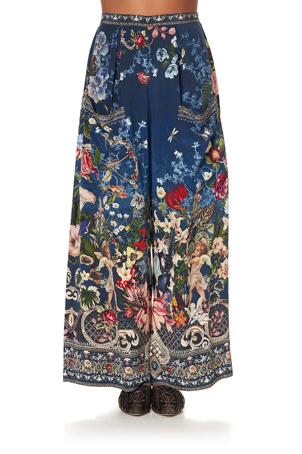 WIDE LEG TROUSER WITH FRONT POCKETS DREAMS OF MIDSUMMER