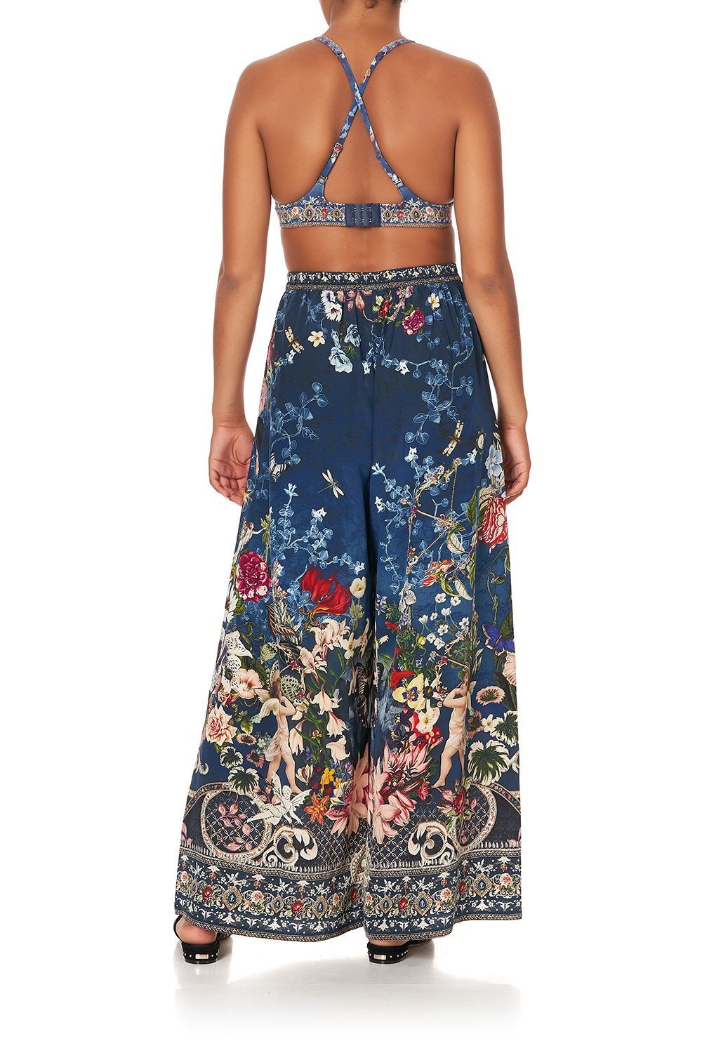 WIDE LEG TROUSER WITH FRONT POCKETS DREAMS OF MIDSUMMER