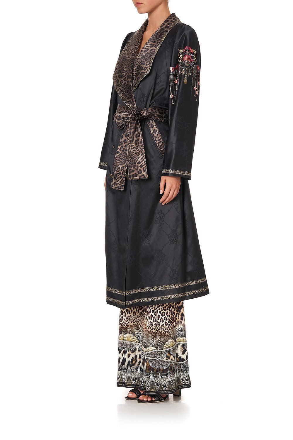 COAT WITH VEST DETAIL GOTHIC GODDESS