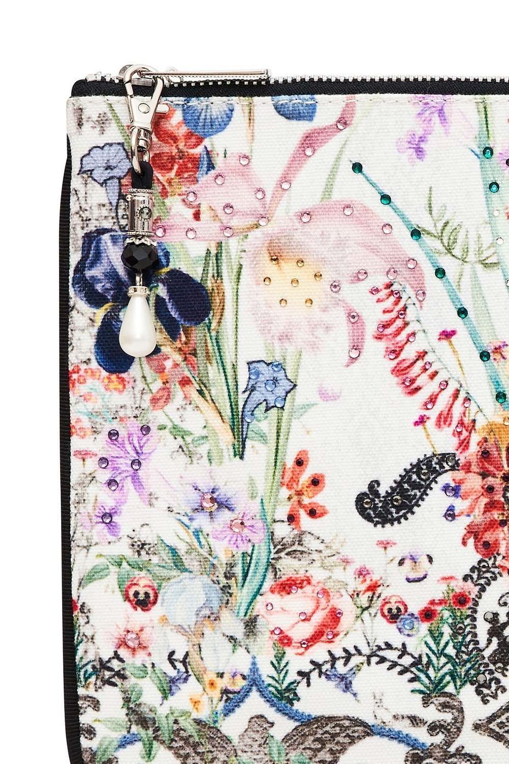 SMALL CANVAS CLUTCH TRUE ROMANCE