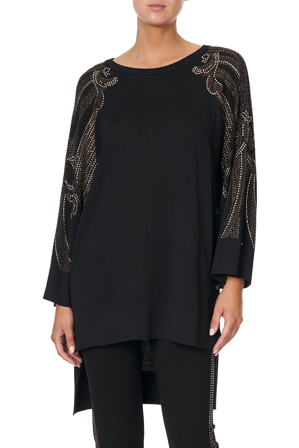 SIDE SPLIT KNIT BELLE OF THE BAROQUE