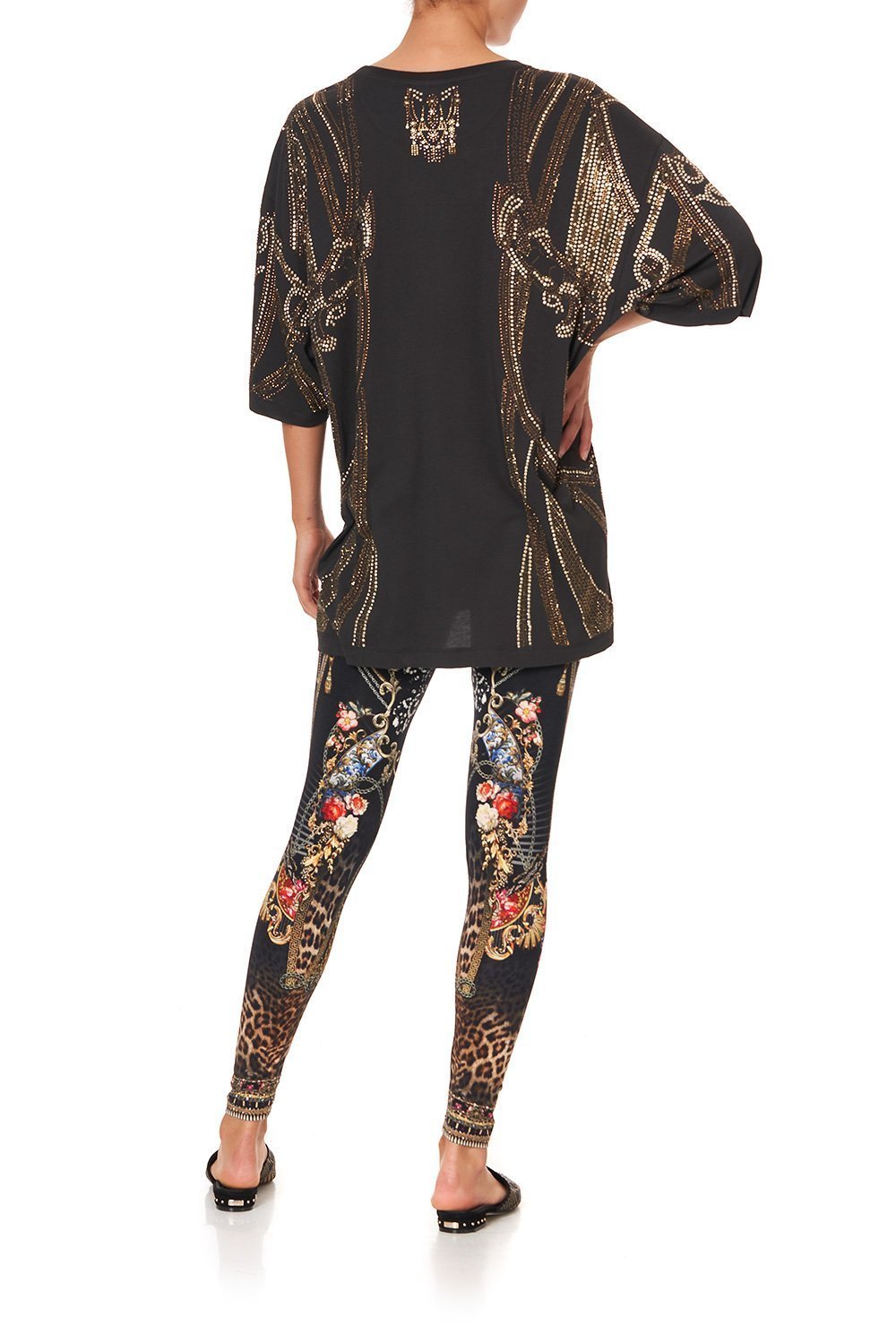 SUPER OVERSIZED TEE BELLE OF THE BAROQUE