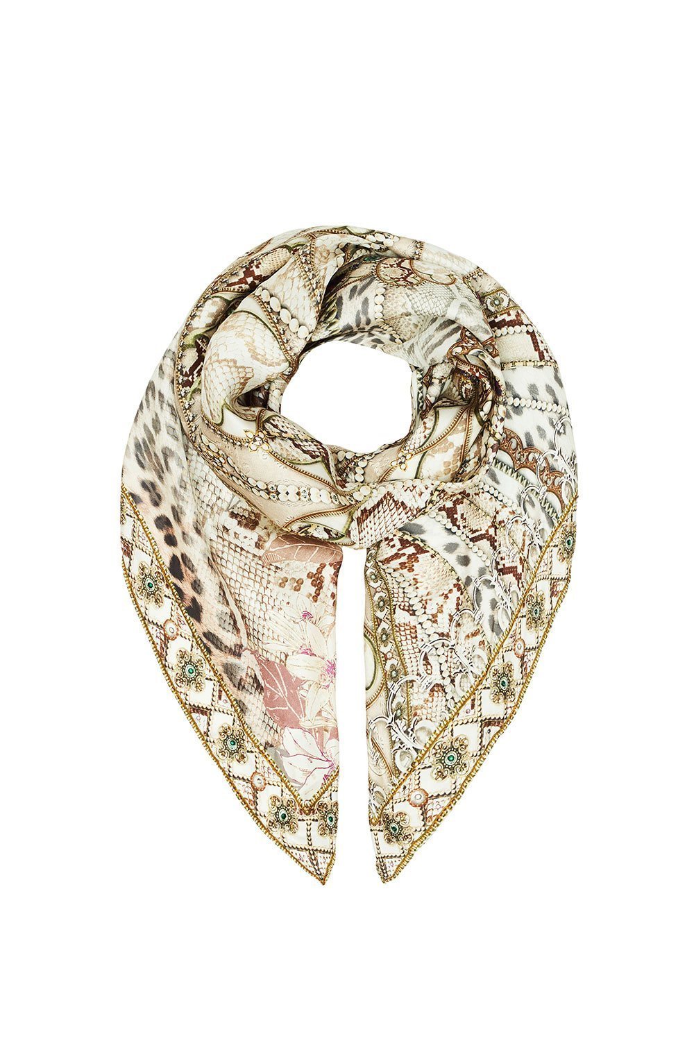 LARGE SQUARE SCARF ALL IS NOUVEAU