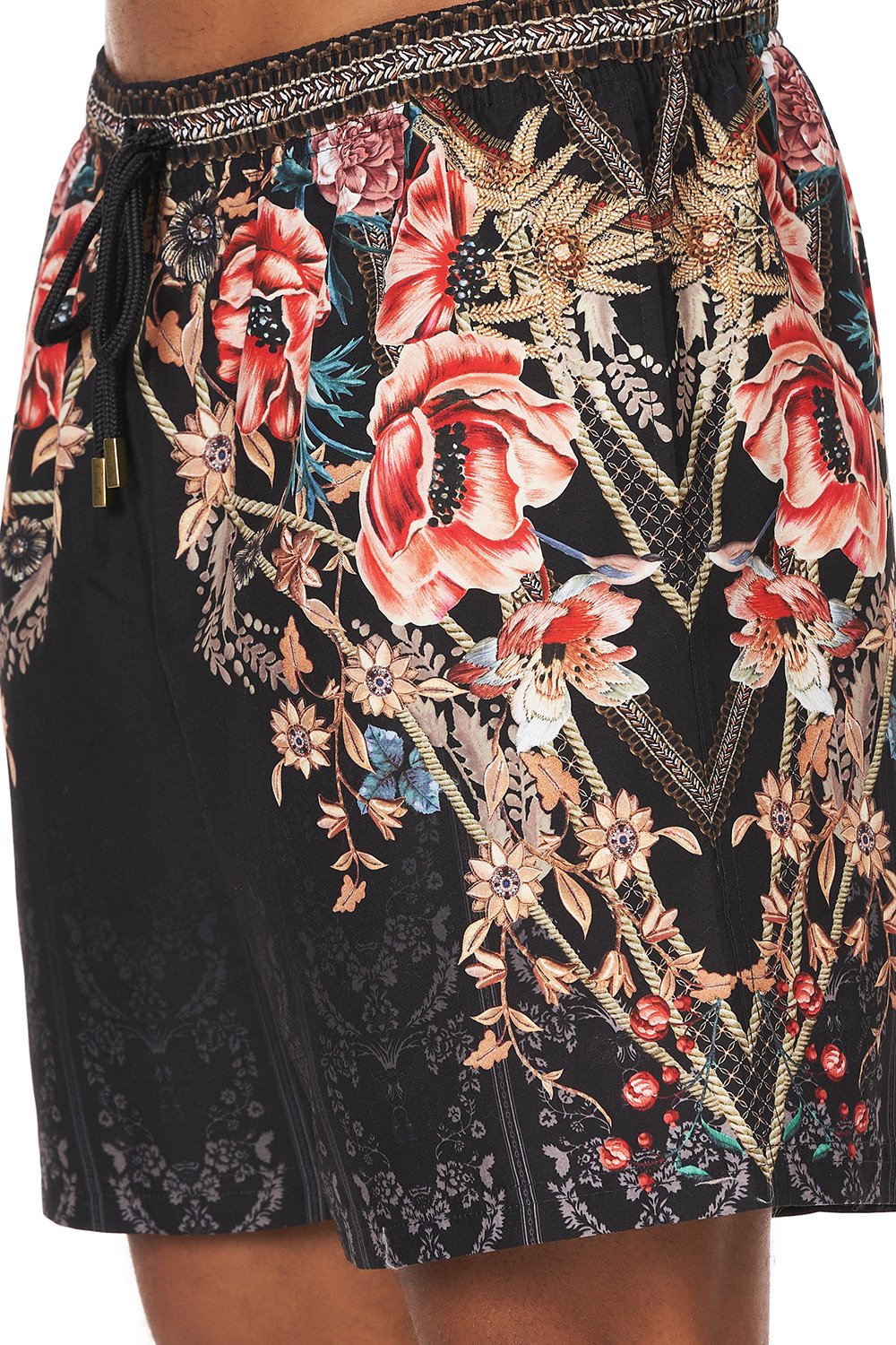 ELASTIC WAIST BOARDSHORT BELLE OF THE BAROQUE