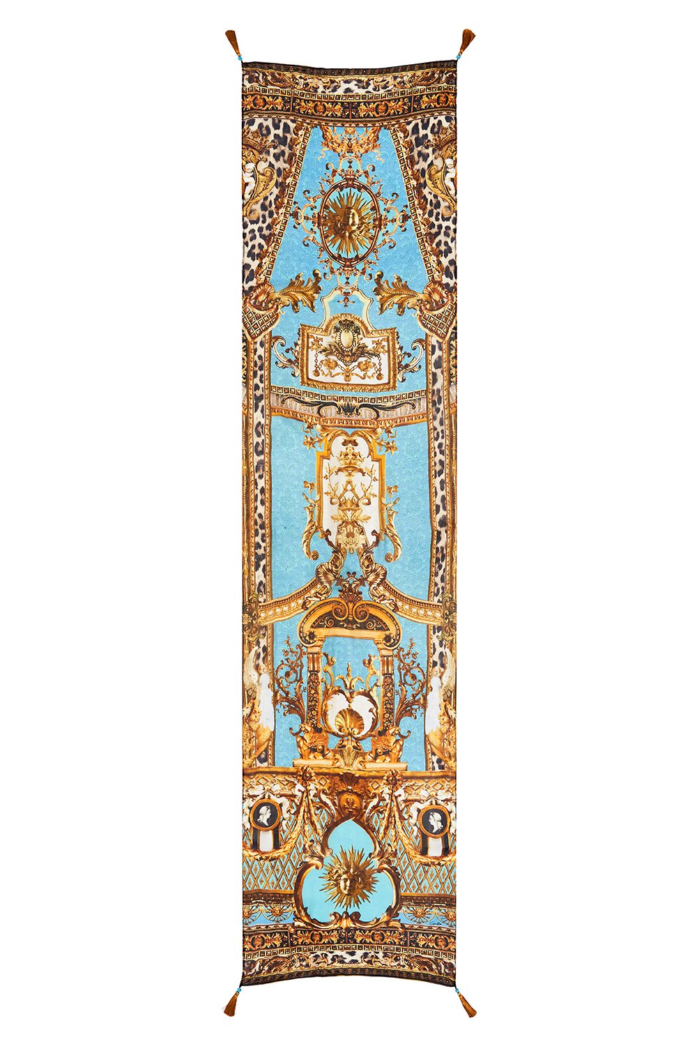 LONG SCARF DRIPPING IN DECADENCE