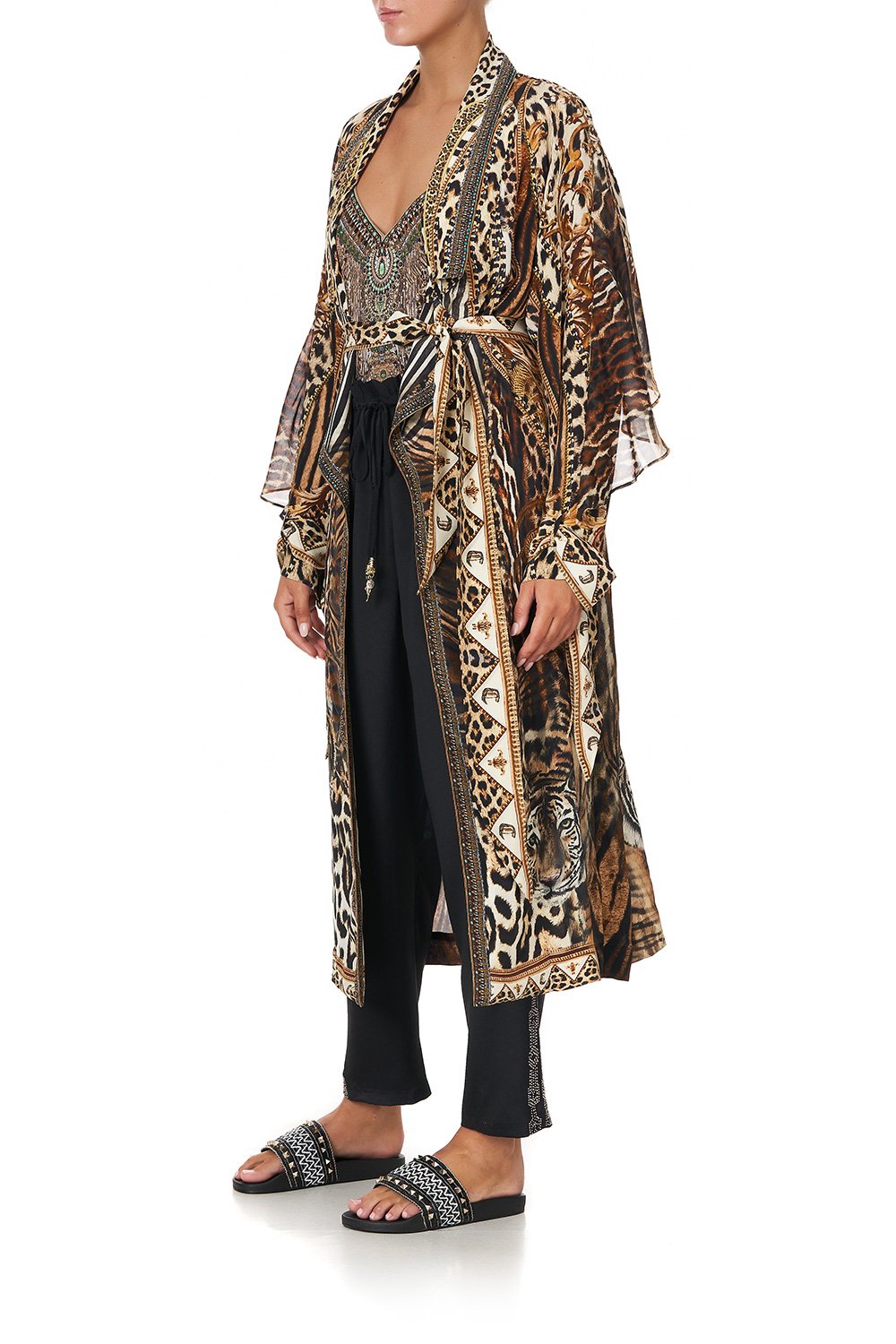 SOFT TRENCH WITH TIES BERKELEY ST AFTER DARK