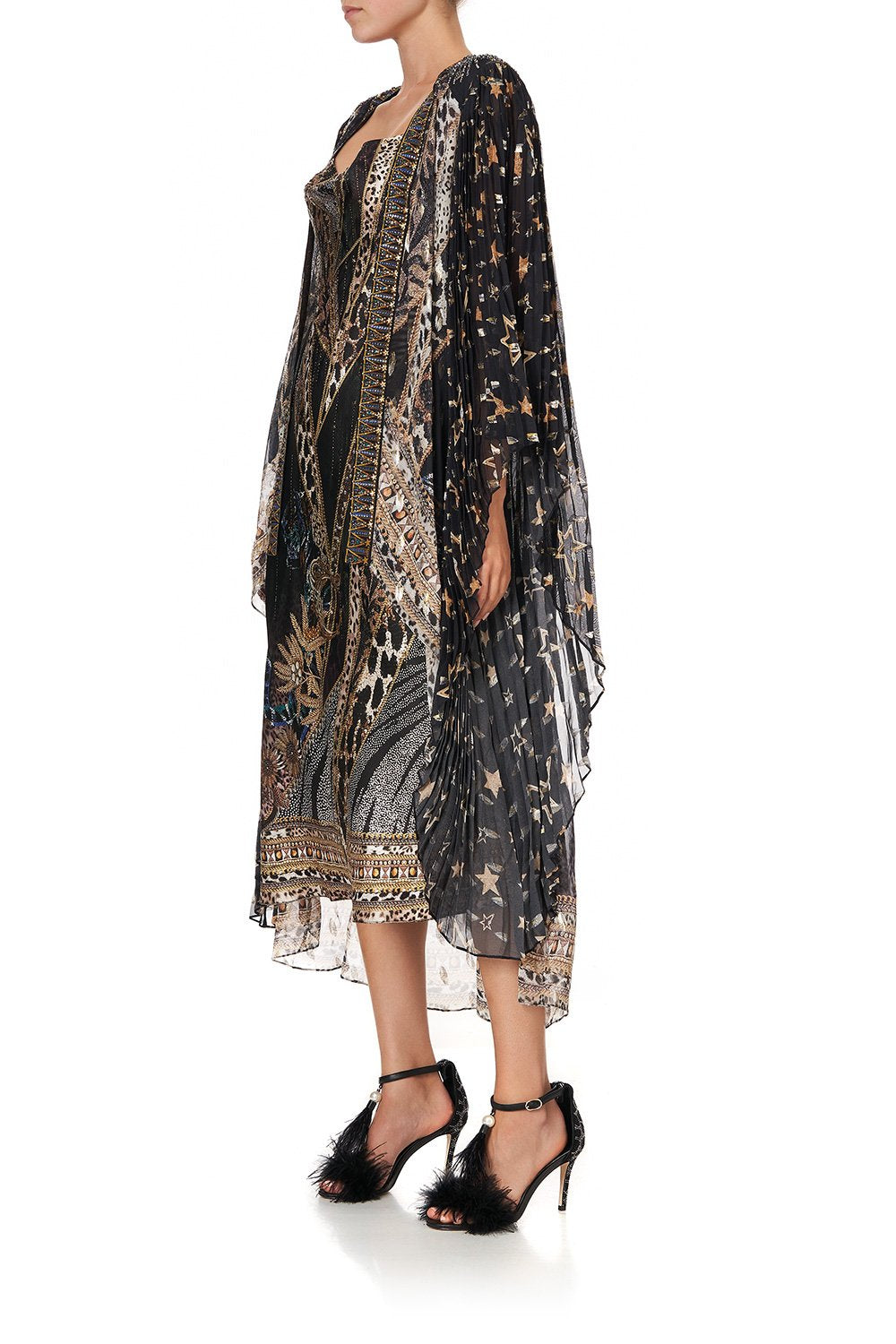 LAYER WITH PLEATED SLEEVE LADY STARDUST