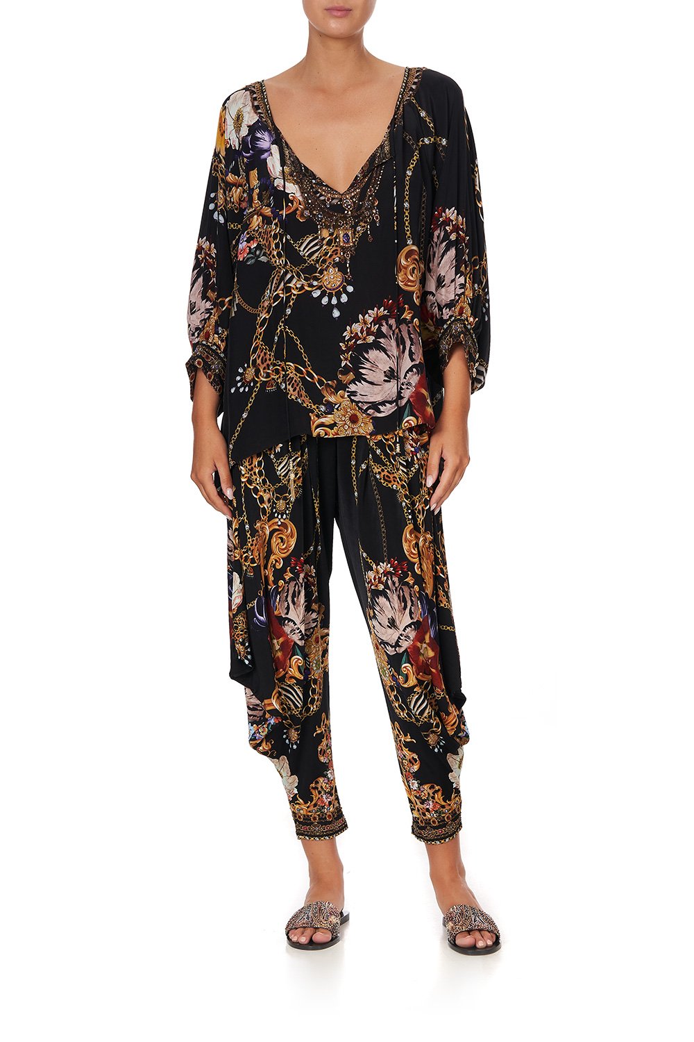 RAGLAN SLEEVE BLOUSE WITH CUFF A NIGHT IN THE 90S