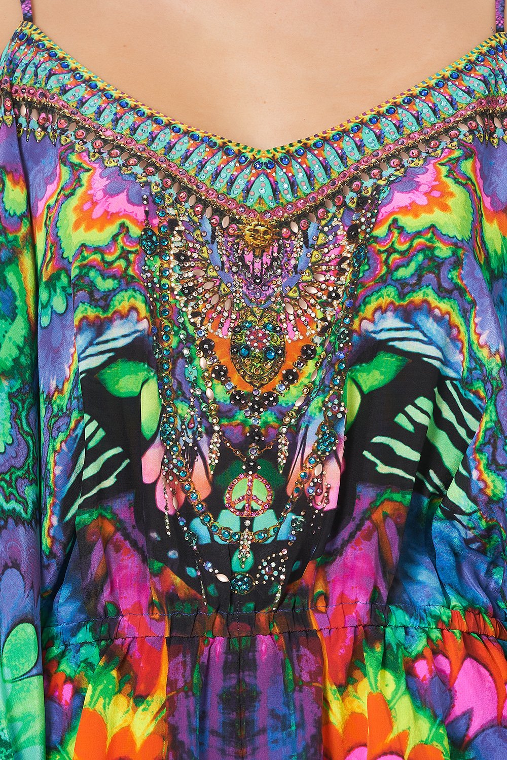 DROP SHOULDER PLAYSUIT HYPED UP HIPPIE