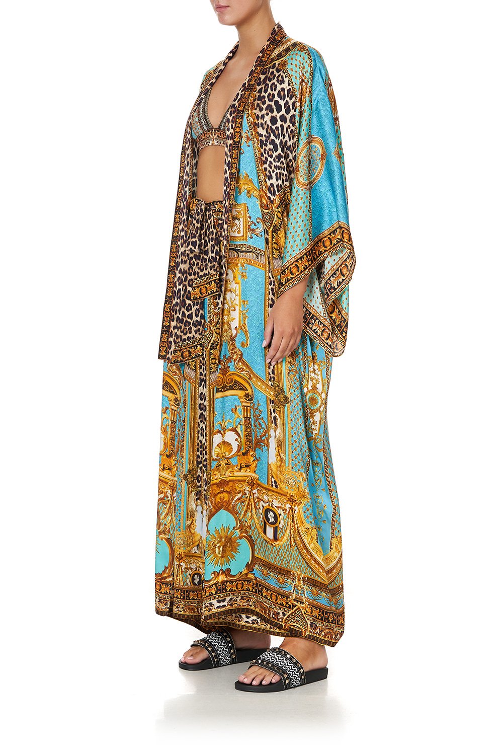 KIMONO COAT DRIPPING IN DECADENCE