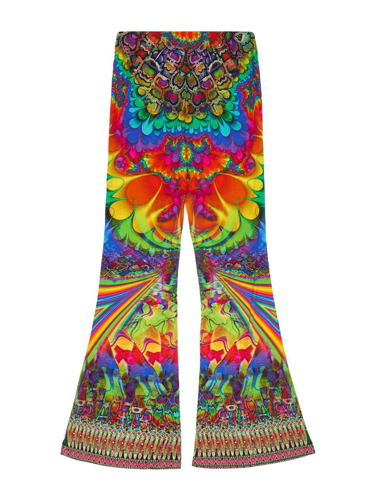 KIDS FLARED HEM LEGGINGS 12-14 HYPED UP HIPPIE