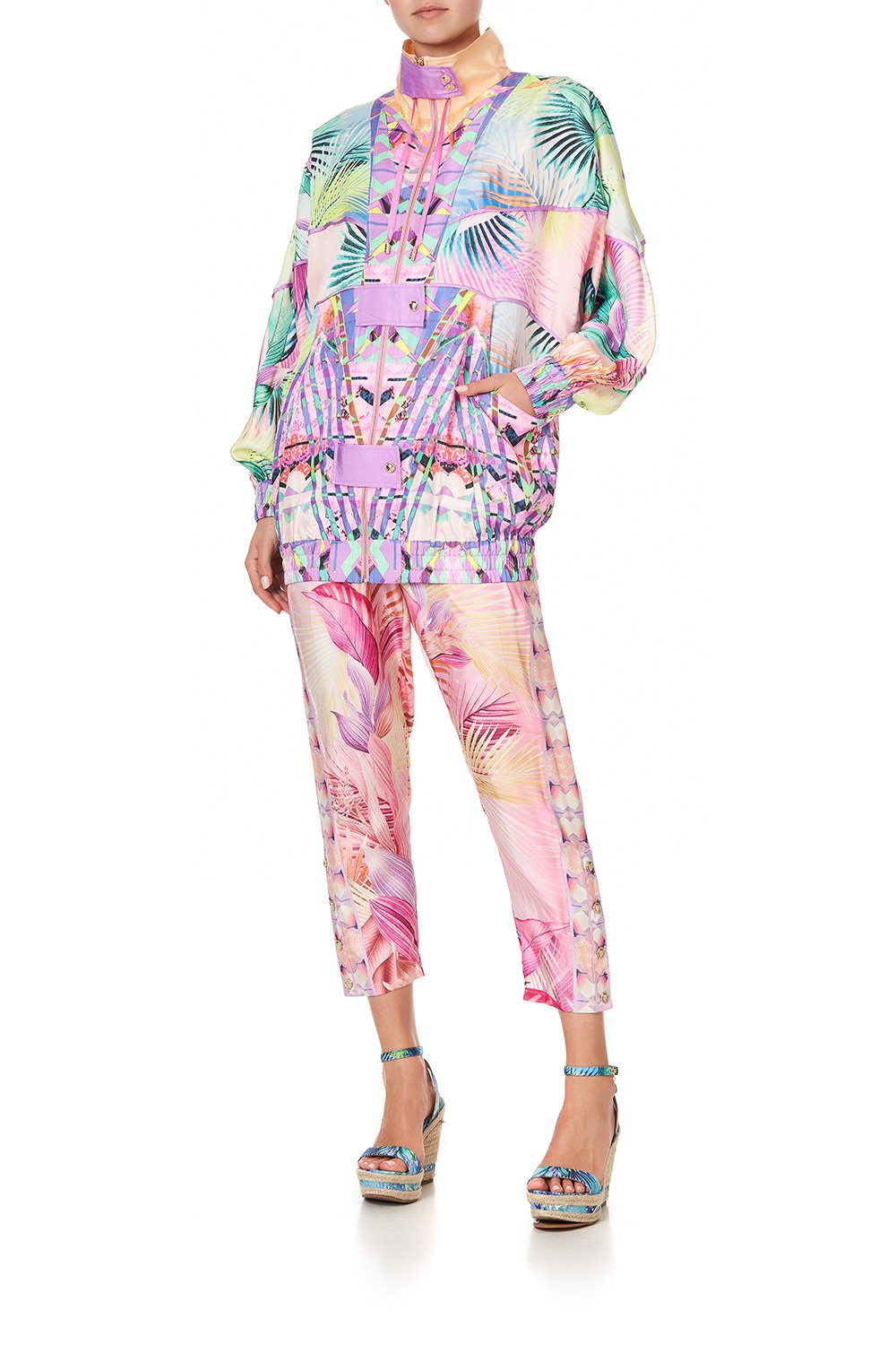 PANELLED YOKE PARKA SOUTH BEACH SUNRISE