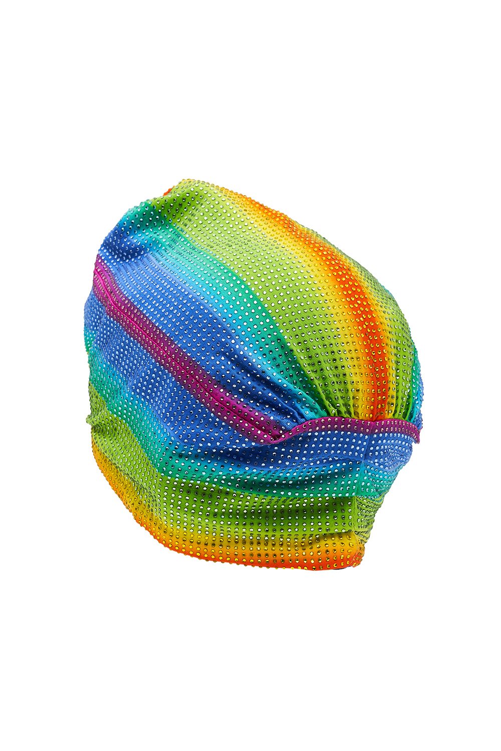 KNOT FRONT TURBAN COMING DOWN FROM COSMOS