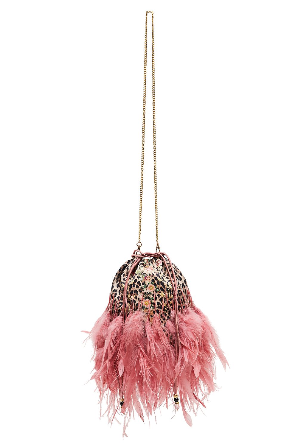 ROUND DRAWSTRING POUCH ANARCHY AT ANNABELS