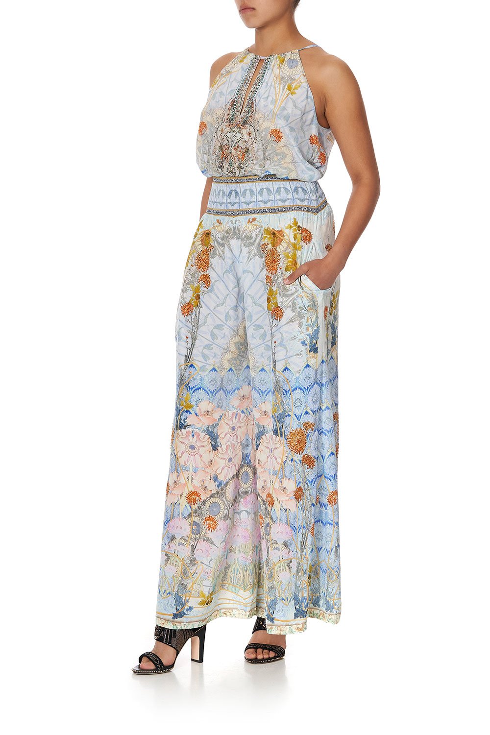 SHIRRED WAIST PANT MORRIS MUSE