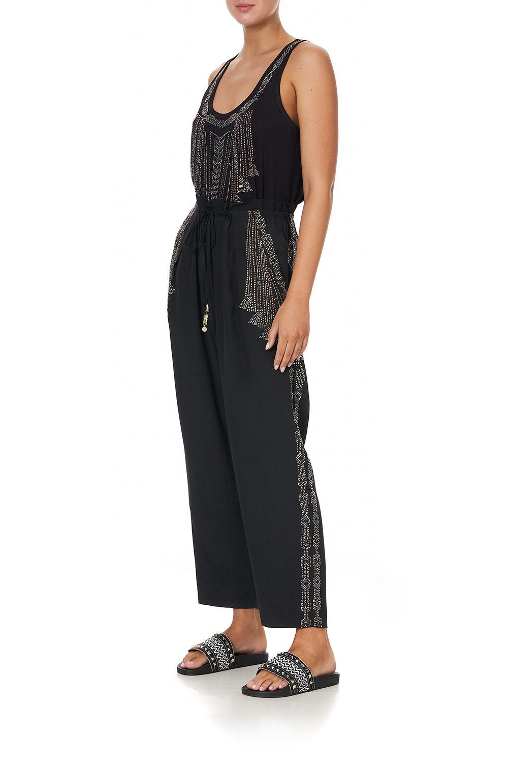 TUCK FRONT HAREM PANT BERKELEY ST AFTER DARK