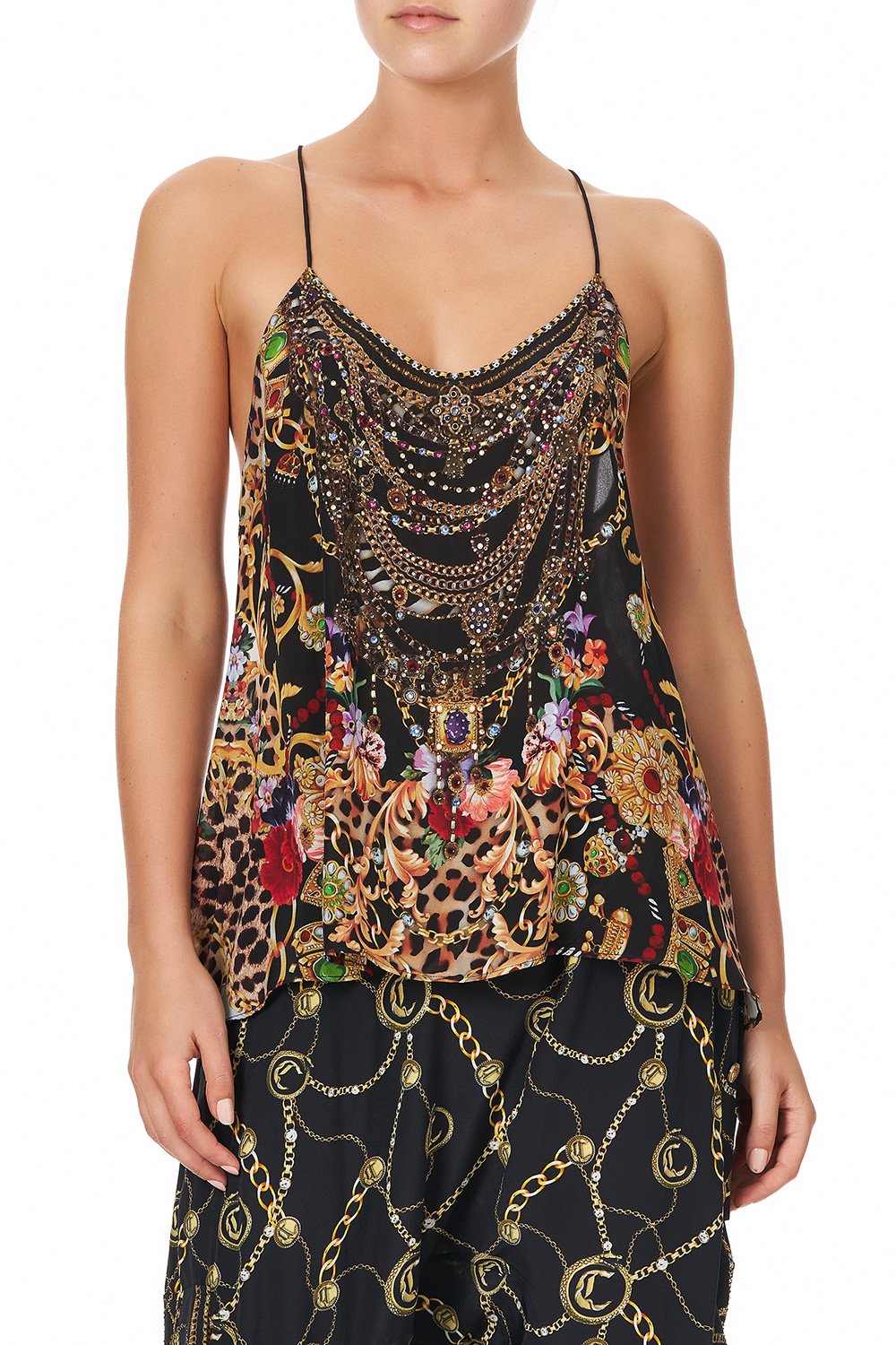 T BACK SHOESTRING TOP A NIGHT IN THE 90S