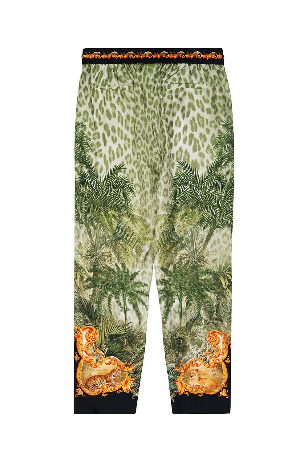 STRAIGHT LEG ELASTICATED WAIST PANT PALAZZO OF PALMS
