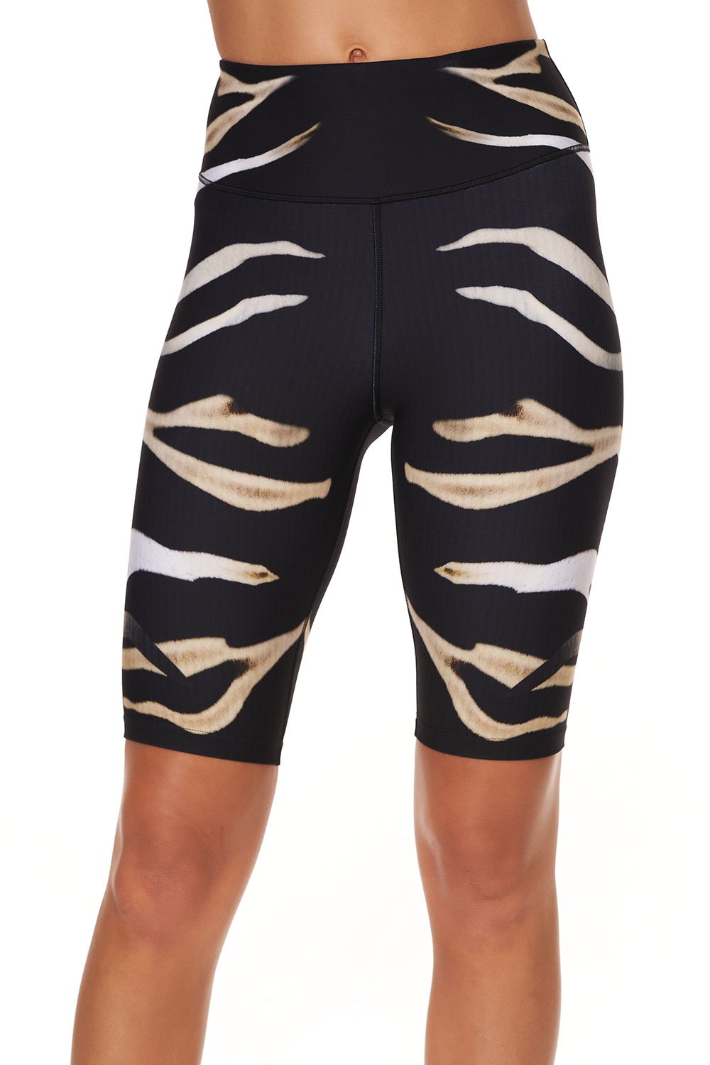 BIKE SHORT ZEBRA CROSSING