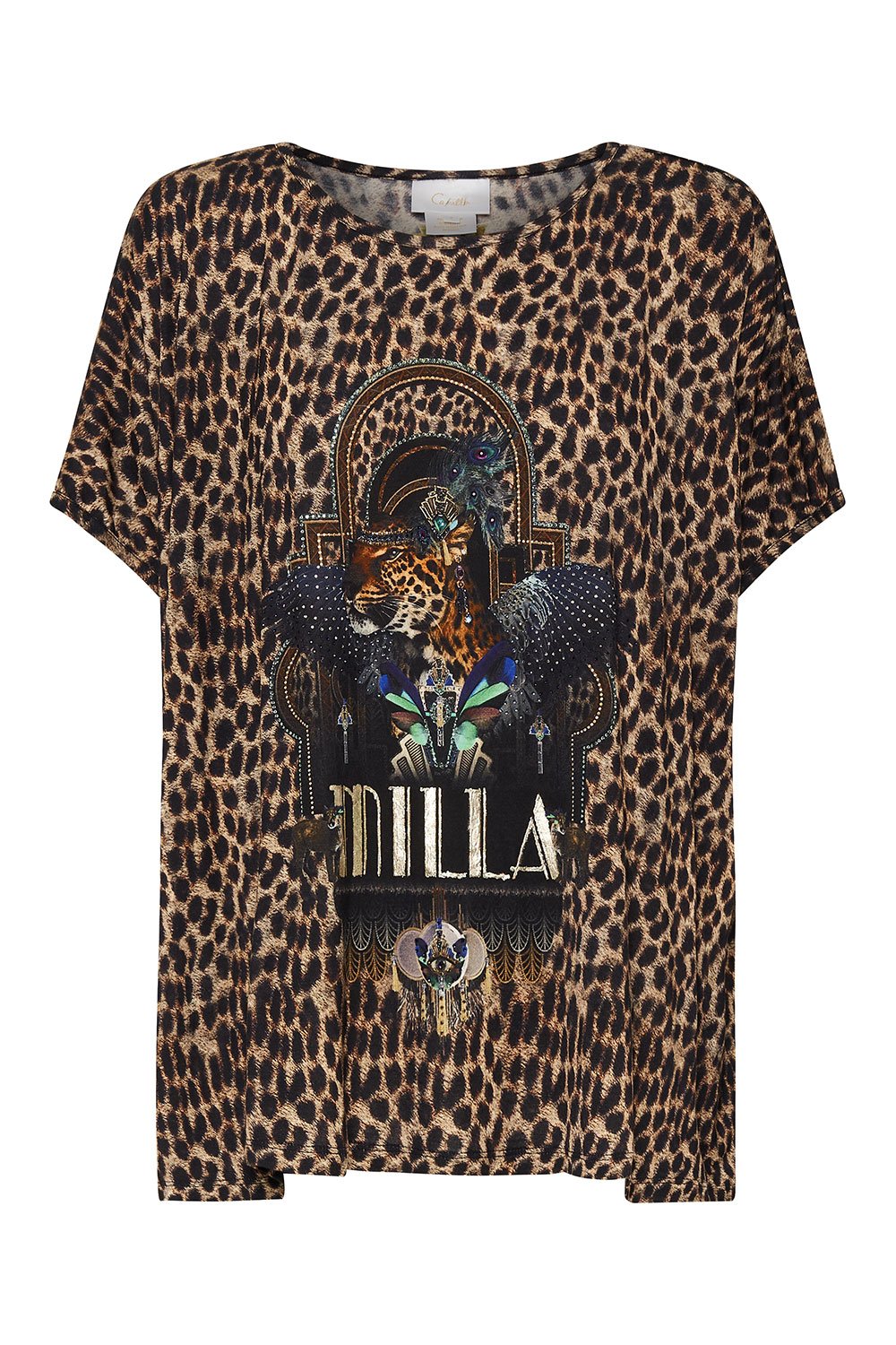 LOOSE FIT ROUND NECK TEE FITZGERALDS FLAPPER