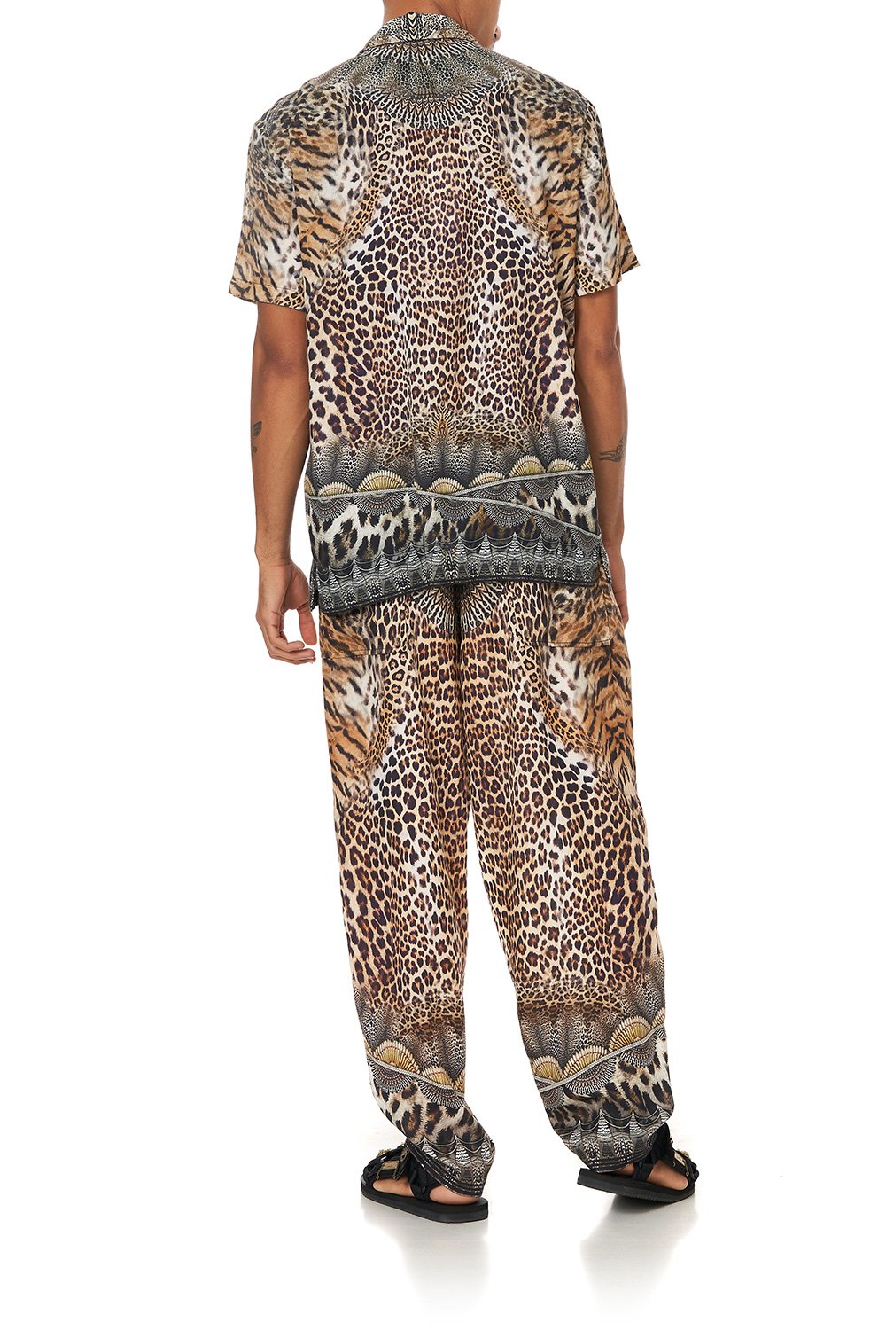 SHORT SLEEVE CAMP COLLARED SHIRT CALL OF THE CATHEDRAL