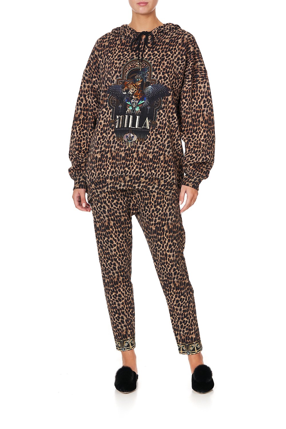 BOYFRIEND HOODIE WITH SIDE POCKET FITZGERALDS FLAPPER