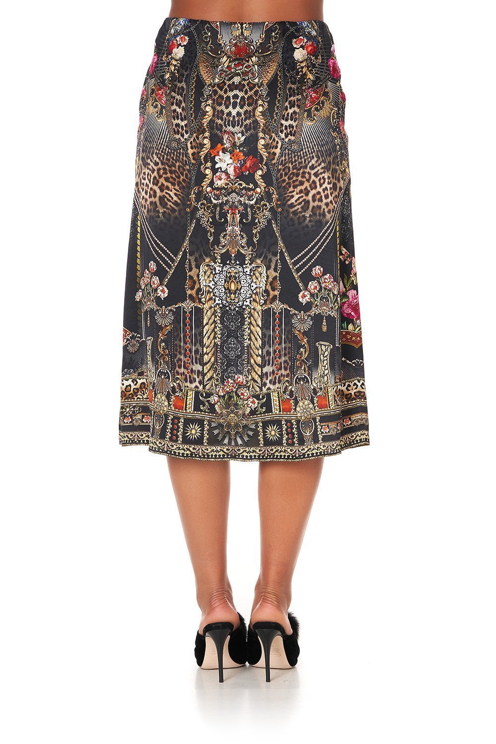 SLIP MIDI SKIRT GOTHIC GODDESS