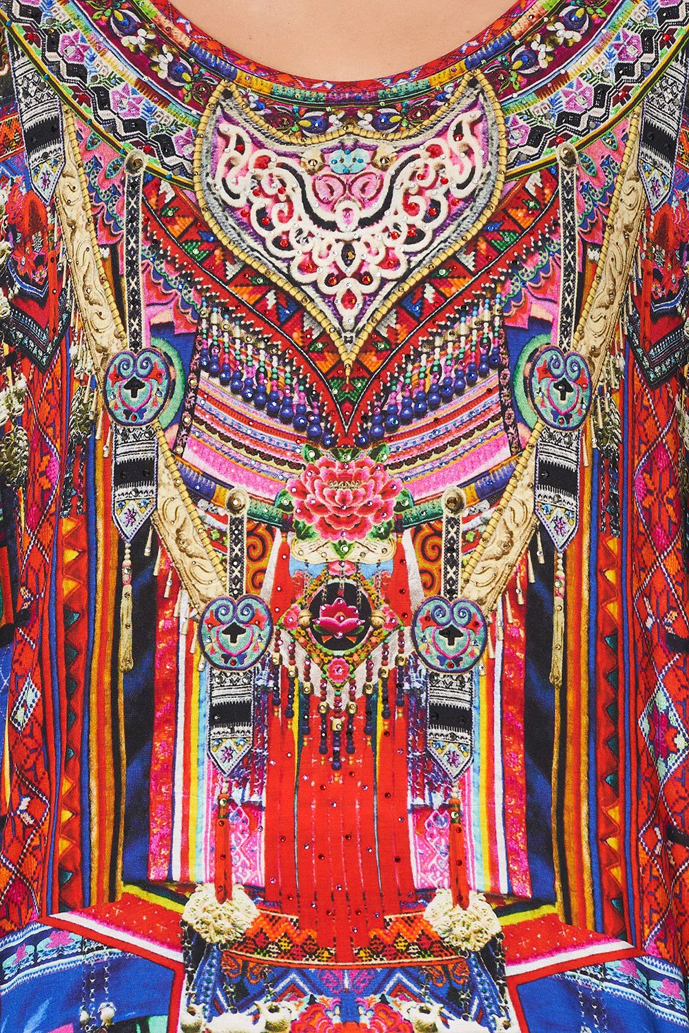 LOOSE FIT ROUND NECK TEE KALEIDOSCOPE KEEPSAKE