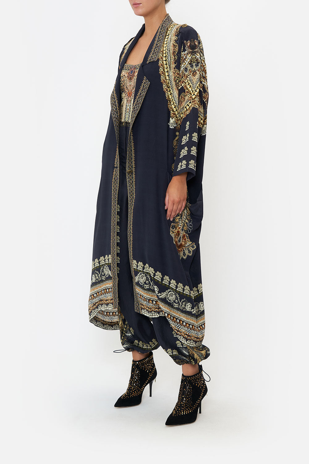 RELAXED PANEL COAT ITS ALL OVER TORERO