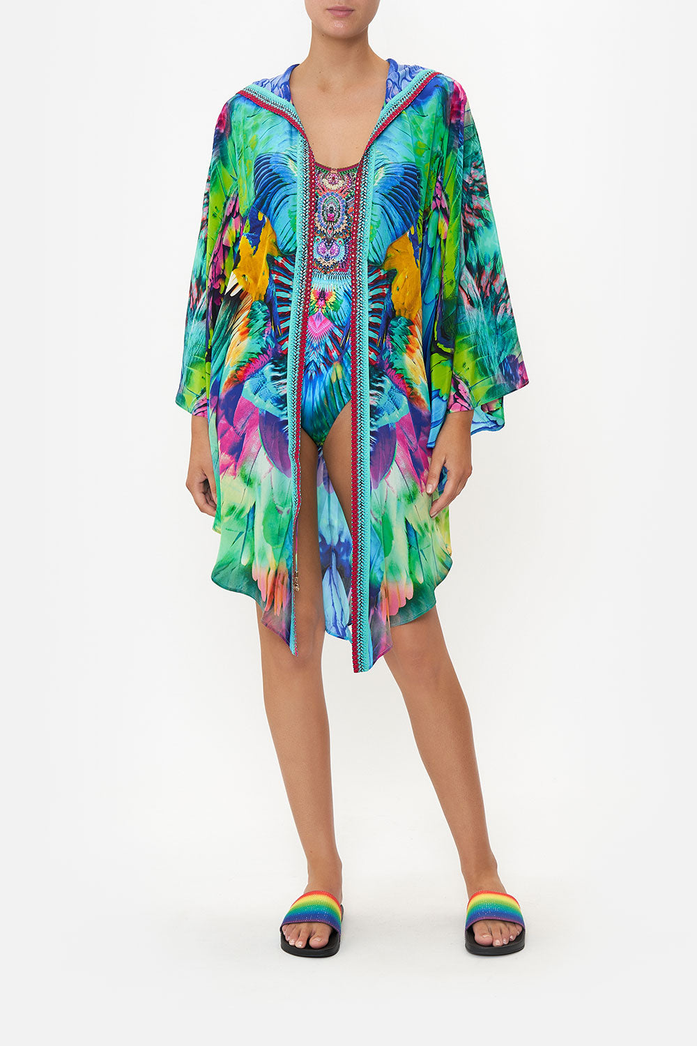 SHAPED HEM LAYER WITH HOOD AGE OF ASTERIA