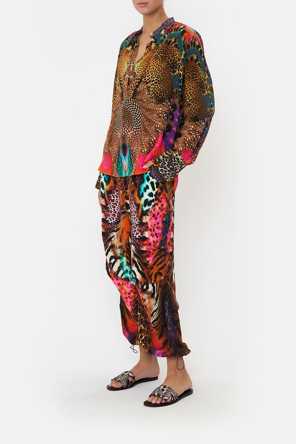 PLACKET BLOUSE XANADU RISING