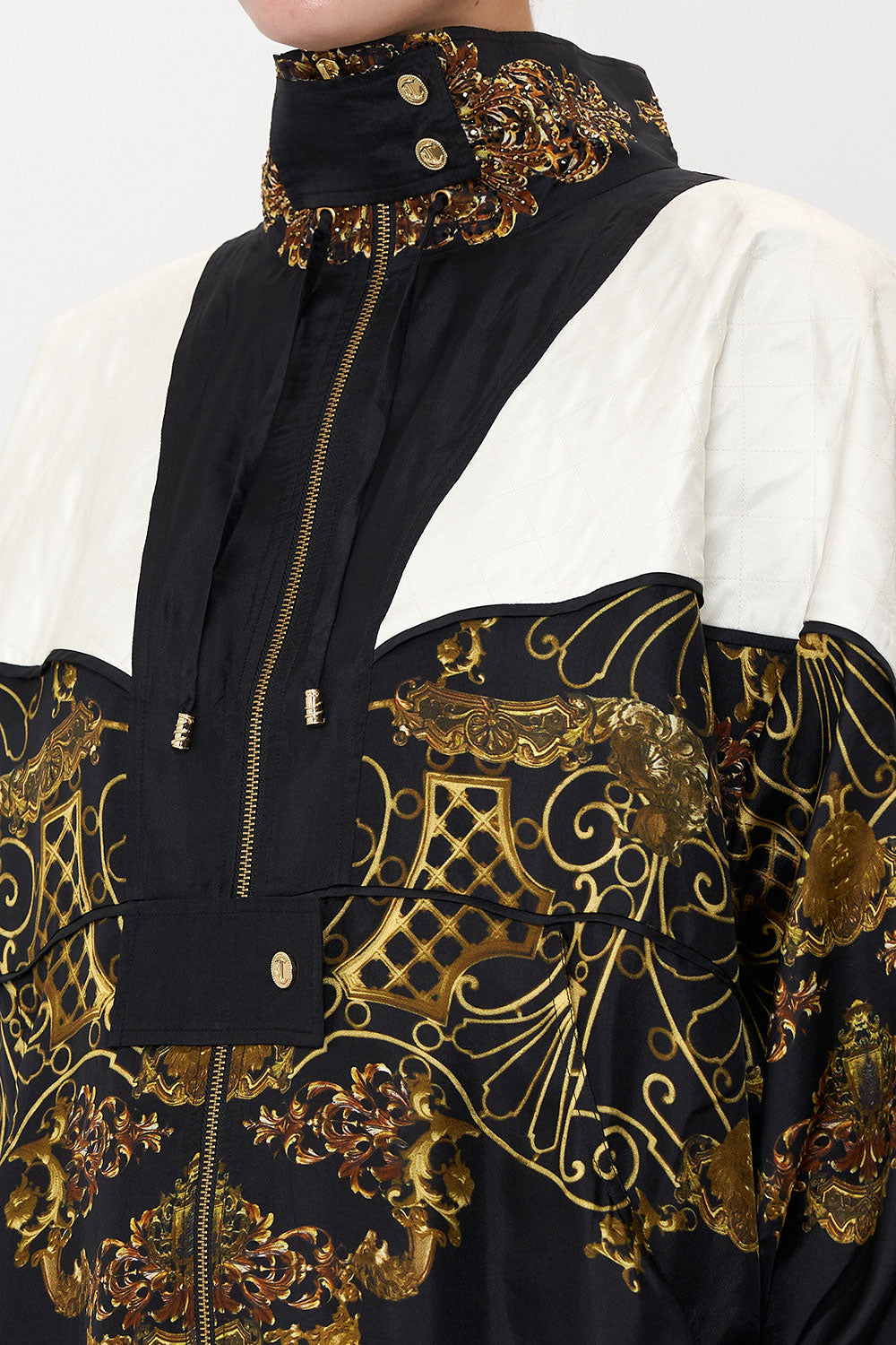 PANELLED YOKE PARKA SHADOWS OF ARMADA LOUNGE