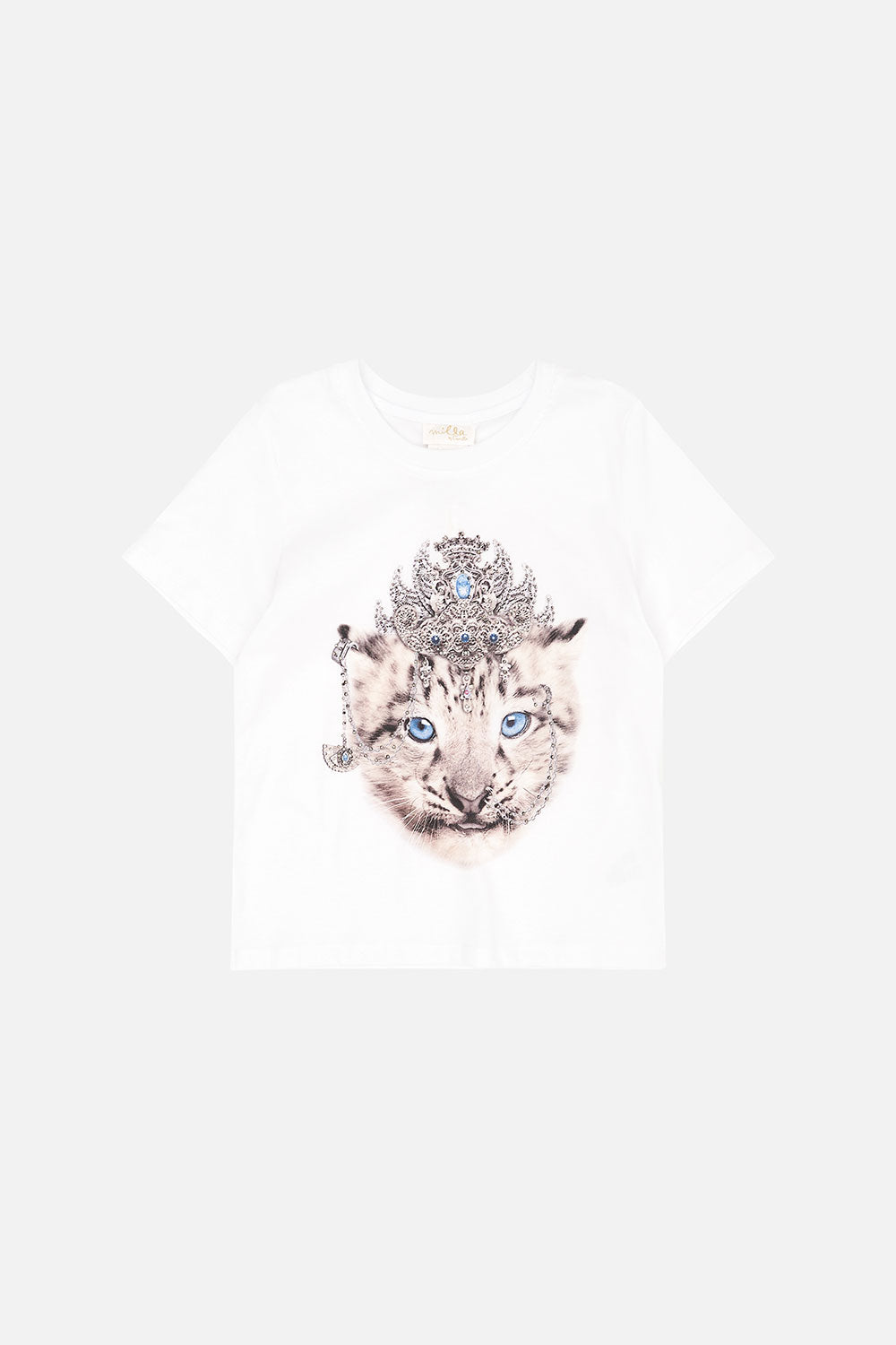 KIDS SHORT SLEEVE T-SHIRT 12-14 SNOW WHISPERS