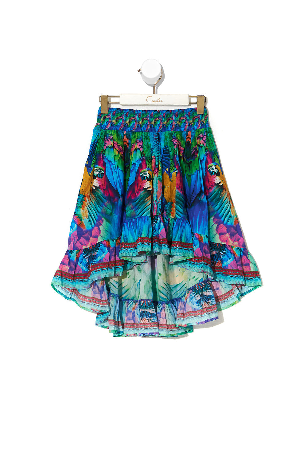 KIDS HIGH LOW HEM SKIRT 12-14 AGE OF ASTERIA