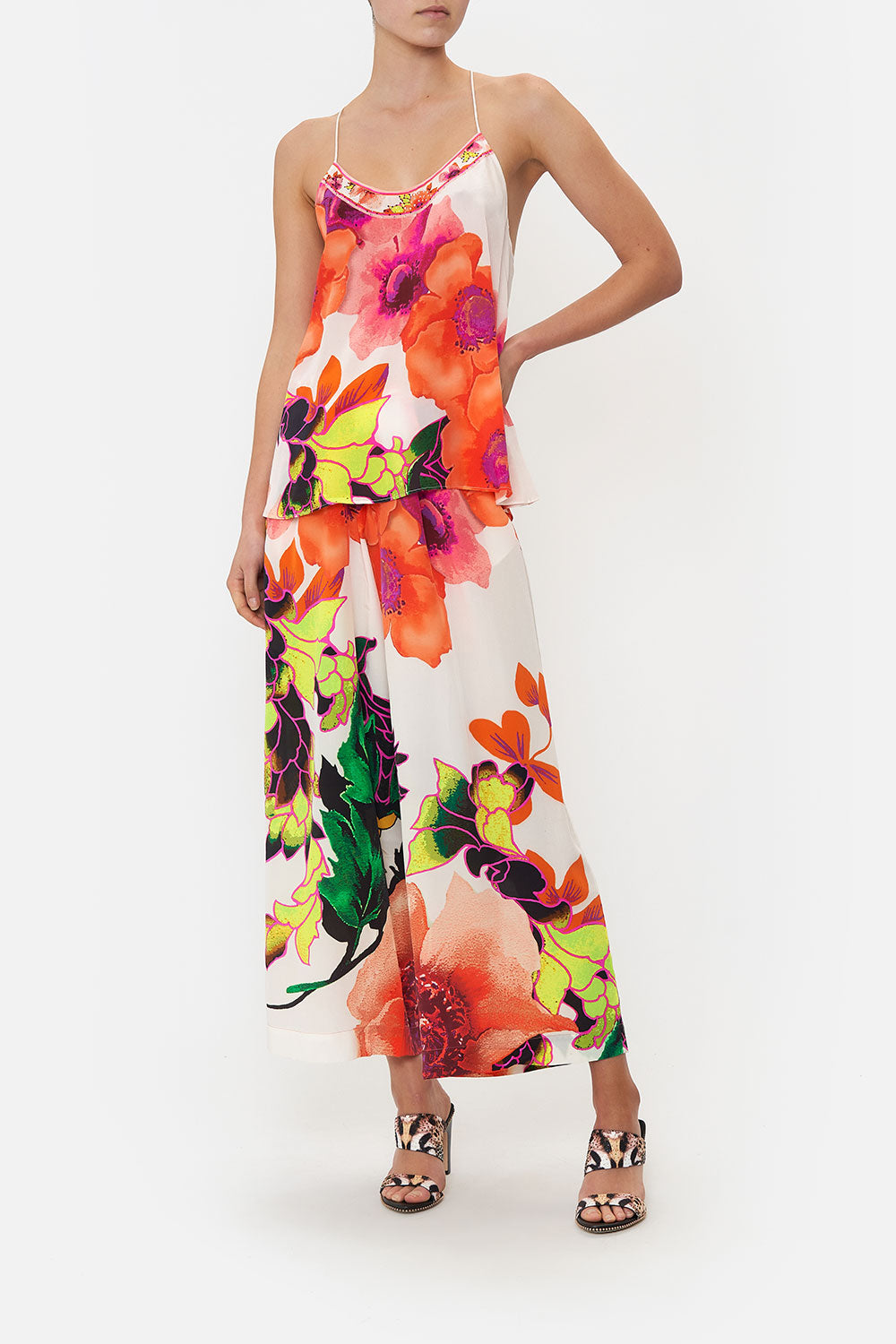 T BACK SHOESTRING TOP PRETTY AS A POPPY