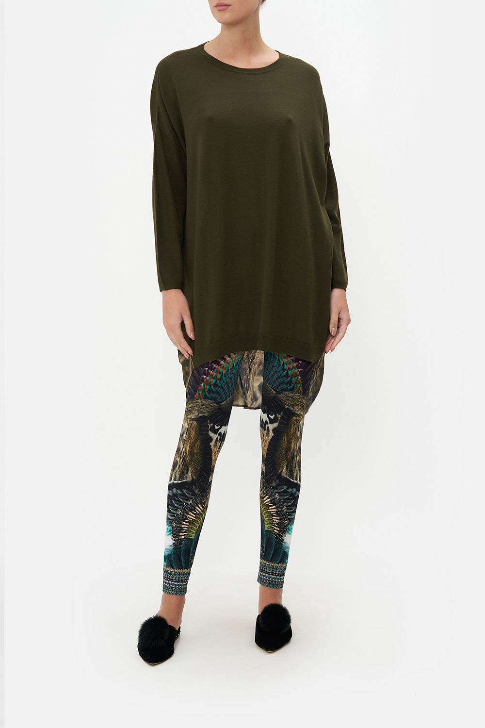 LONG SLEEVE JUMPER WITH PRINT BACK CALL OF THE FALCON