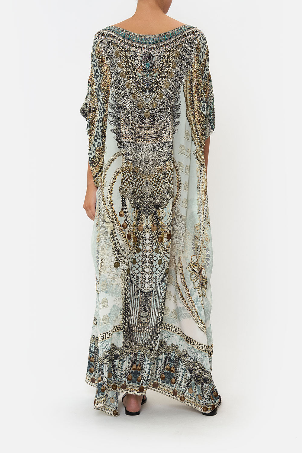 LUXE ROUND NECK KAFTAN FREE ESPIRITU