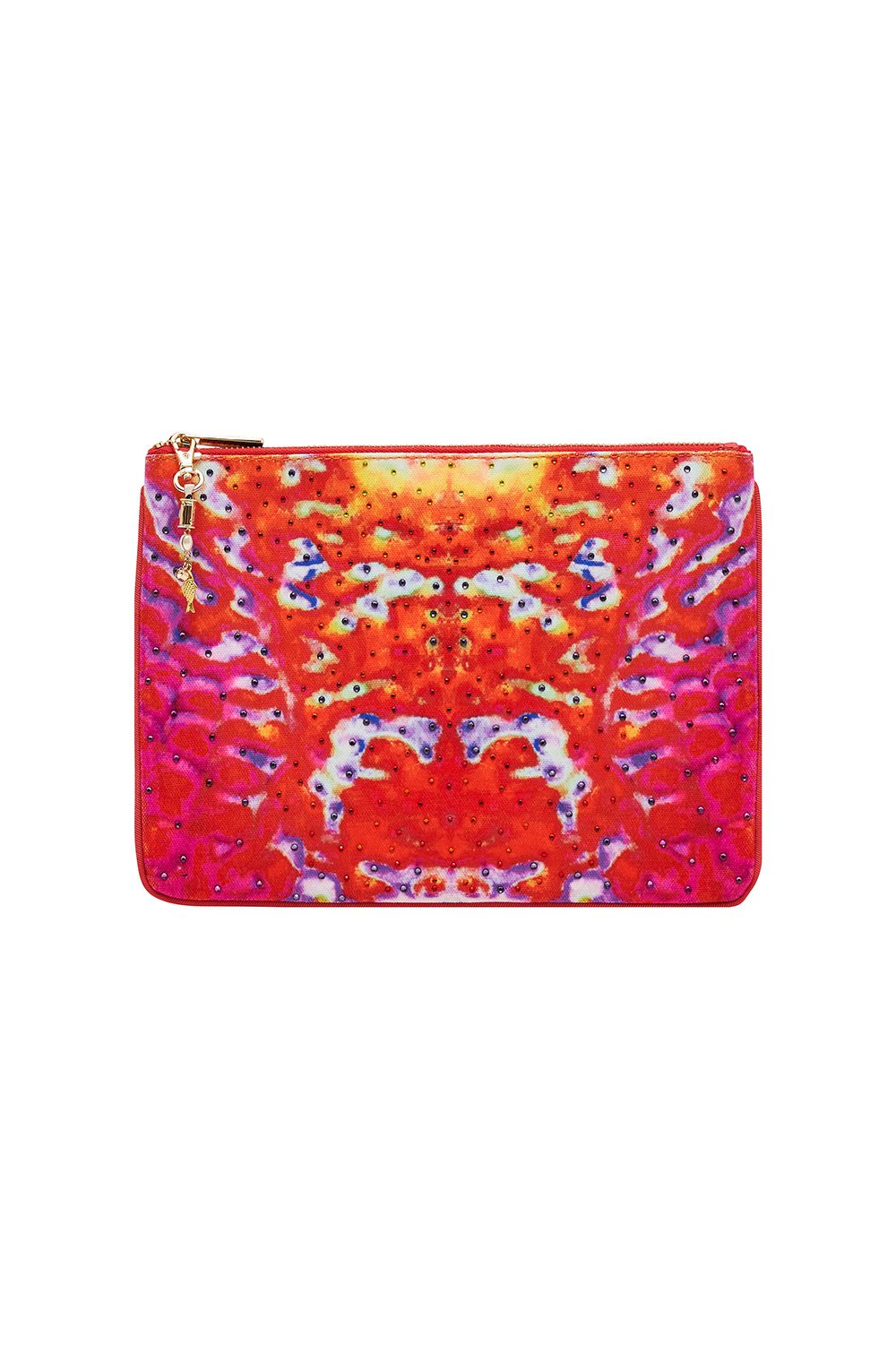 SMALL CANVAS CLUTCH BANSHEE BECKONS