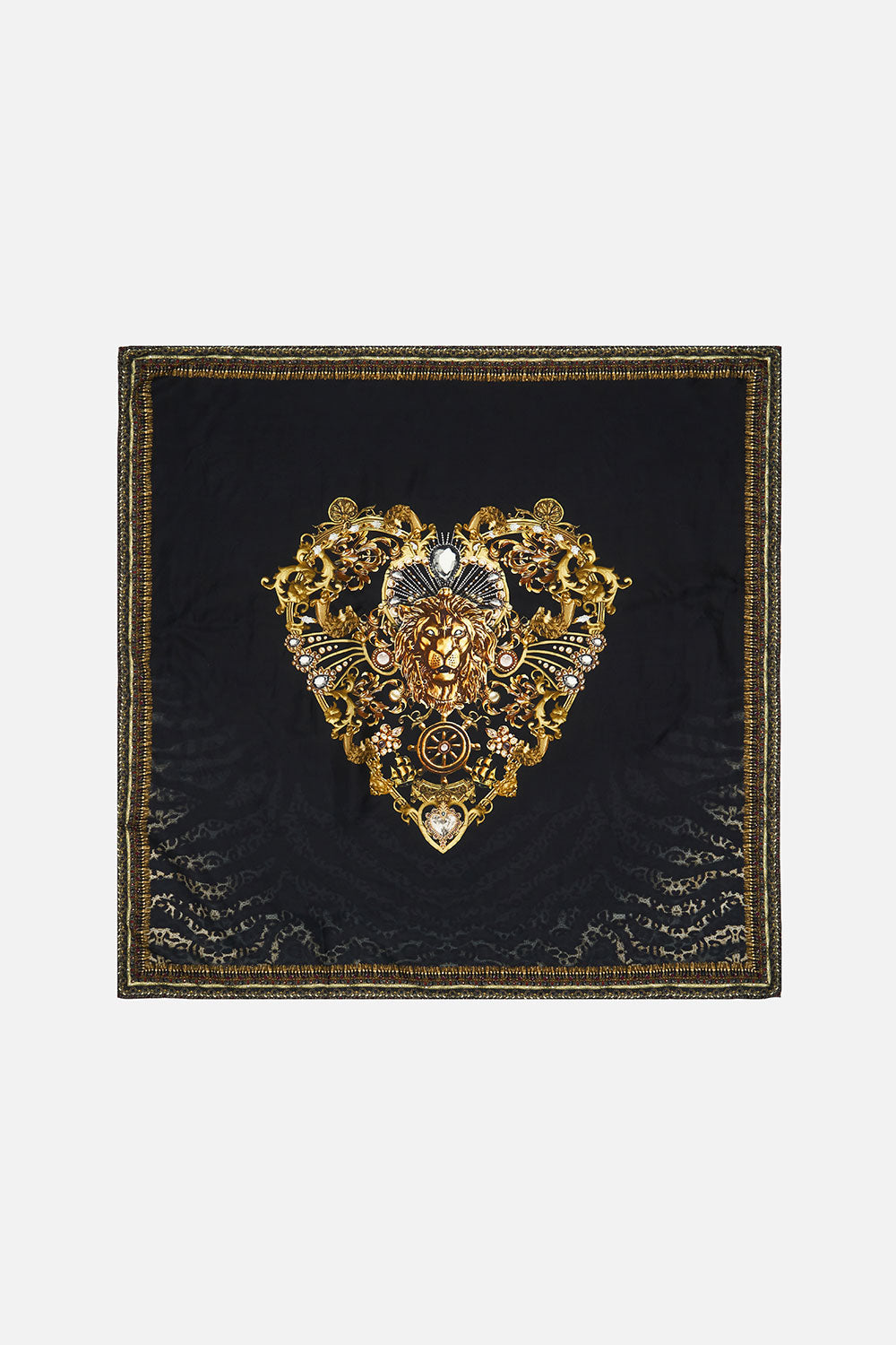 LARGE SQUARE SCARF SHADOWS OF ARMADA