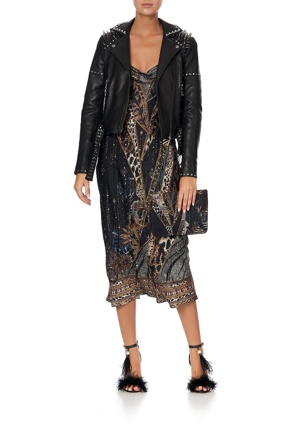 LONG BIAS SLIP LADY STARDUST